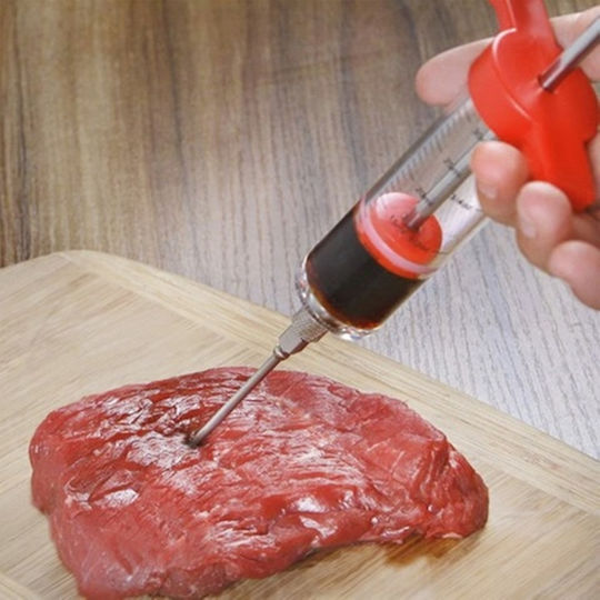Set Reutilizabil Pentru Marinadă Carne Roșu