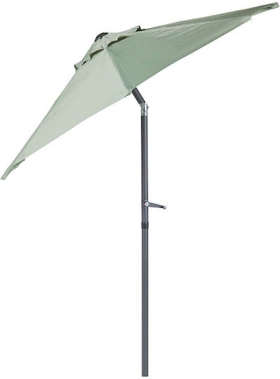 Umbrelă Suspendată Rotundă Din Aluminiu Siesta Verde Φ1.84m