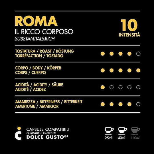 IL Caffe Italiano Capsule Espresso Compatibile cu Mașina Dolce Gusto 96caps
