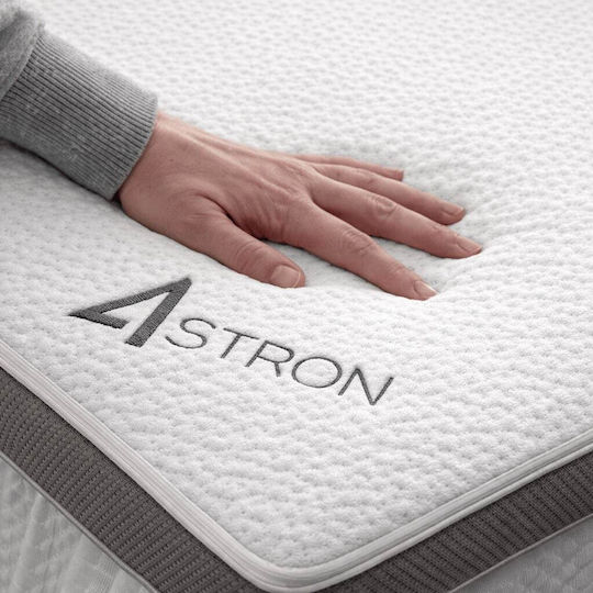 Single Mattress Topper 100x200+7 Memory Foam Astron Italy 100x200+7