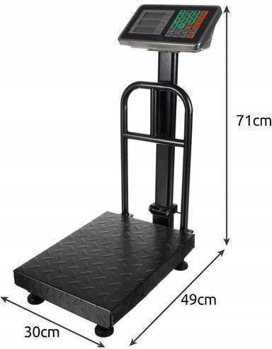 Black Warehouse Scale Up To 150kg 23537