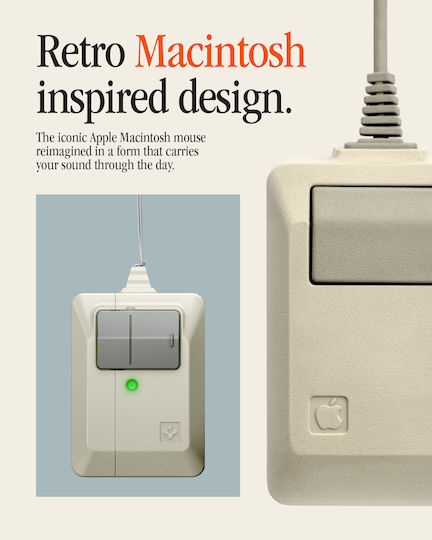 Spigen Classic Ls Fälle aus Kunststoff / Silikon in Grau Farbe für Apple AirPods Pro 3