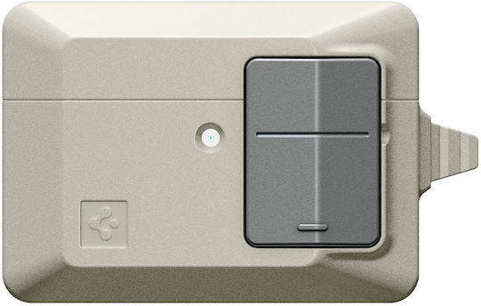 Spigen Classic Ls Fälle aus Kunststoff / Silikon in Grau Farbe für Apple AirPods Pro 3
