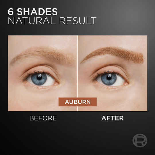L'Oreal Paris Infaillible Faux Brow Wasserdichtes Augenbrauen-Make-up Stift 384 Auburn 1ml
