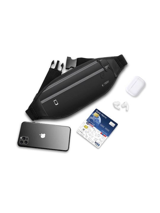 Tech-Protect Waist Bag for Running Black