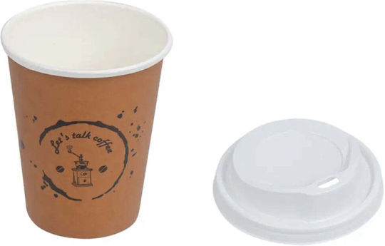 Картонени Чаши Капак 8oz Eco4home