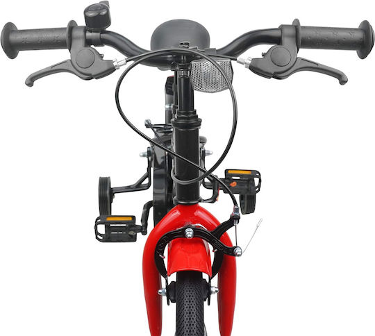 vidaXL 16" Παιδικό Ποδήλατo BMX Μαύρο