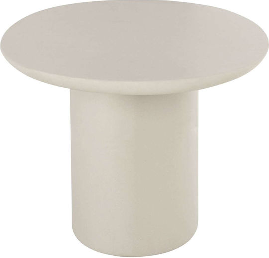 Dining Room Table Made of Beige Concrete 240x100x75cm