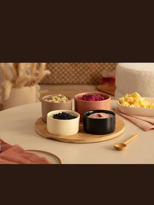 Secret de Gourmet Κεραμική Ορντεβιέρα με Βάση Μαύρη Ø9cm 5τμχ Secret de Gourmet Κεραμική Ορντεβιέρα με Βάση Μαύρη Ø9cm 5τμχ