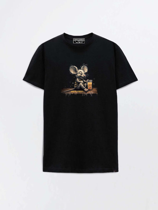 T-shirt Μαύρο