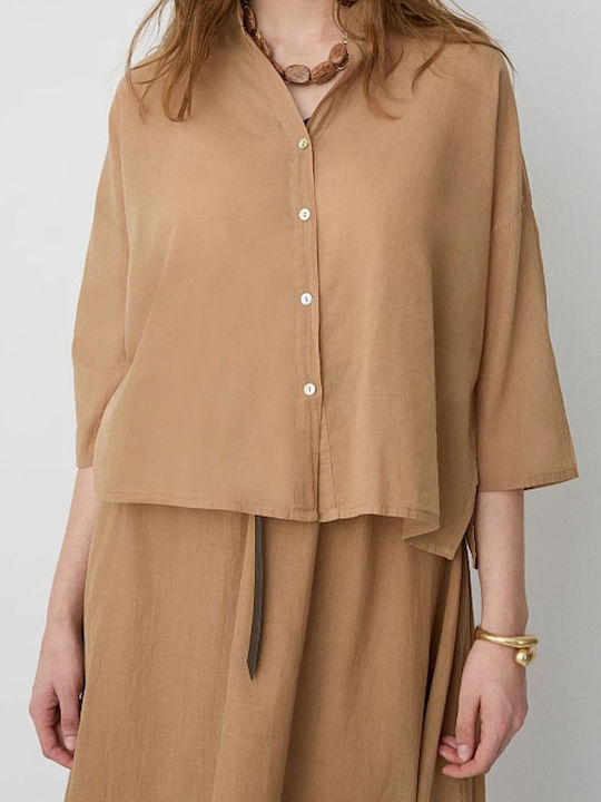 Long Sleeve Women's Shirt Desert