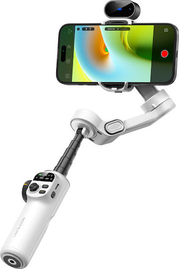 Aochuan X2 Gimbal Κινητού με 2 ώρες λειτουργίας Λευκό