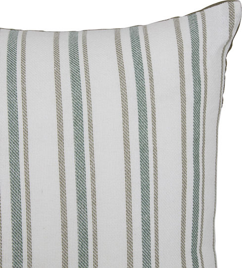 Sofa Cushion A-s Groove From 100% Cotton Green 40x40cm