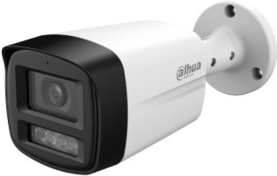 Dahua HAC-HFW1801TLM-IL-A-0280B-S3-DIP CCTV Cameră de Supraveghere 4K Rezistentă la Apă cu Microfon și Obiectiv 2.8mm