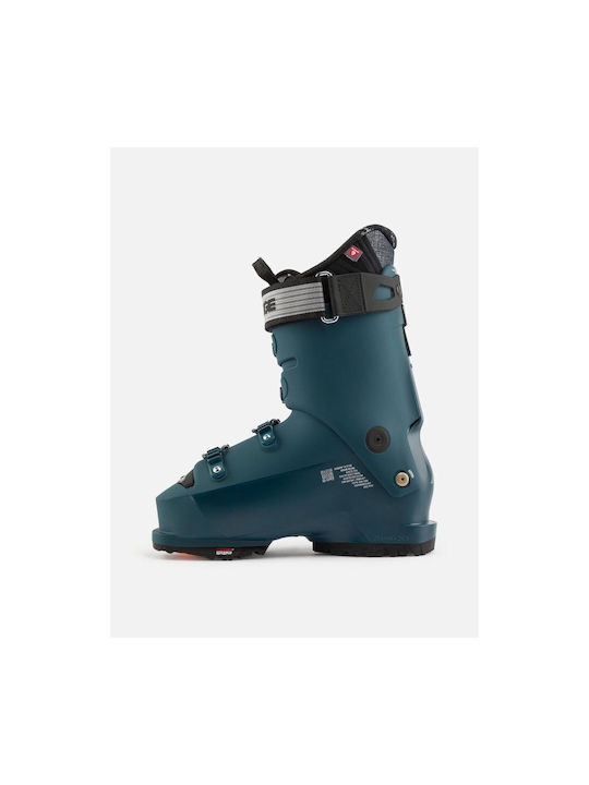 Lange Damen Ski-Stiefel Blaue