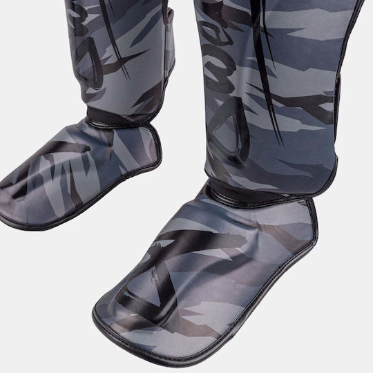 8 Weapons Adults Black Shin Guards