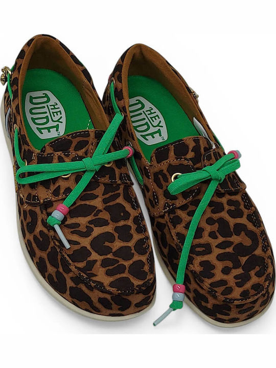 Women's Moccasins in Brown Colour