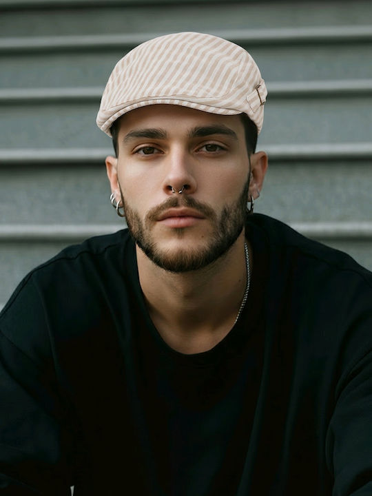 Beltipo Men's White Cap A-KAPELA-041-E3(111)
