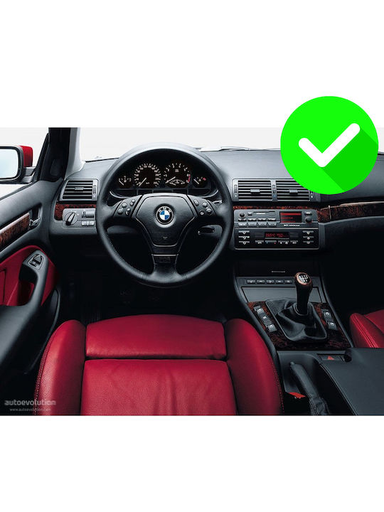 Carmedia Car Audio System for BMW Series 3 (E46) 1998-2005 (Bluetooth/USB/WiFi/GPS/Apple-Carplay/Android-Auto) with Touch Screen 9"