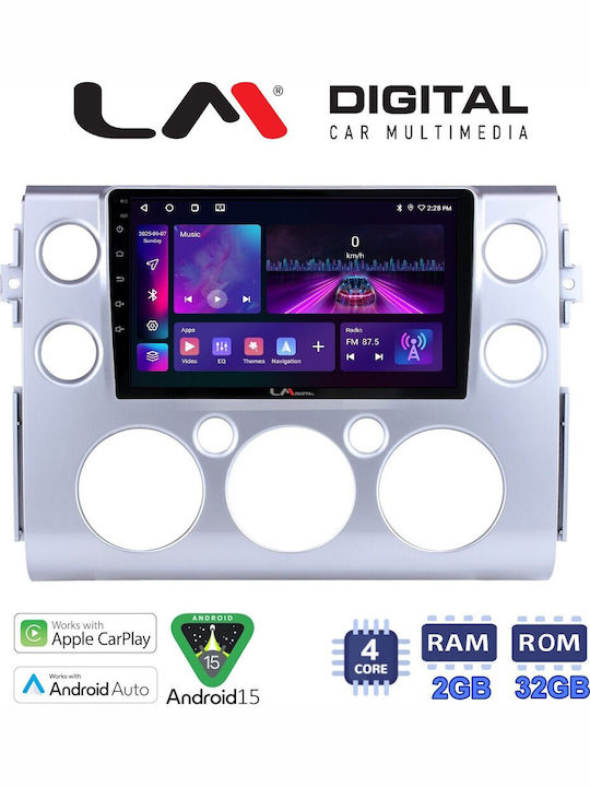 LM Digital Sistem Audio Auto Pentru Toyota FJ 2014> Bluetooth USB Wi-Fi GPS Apple CarPlay Android Auto