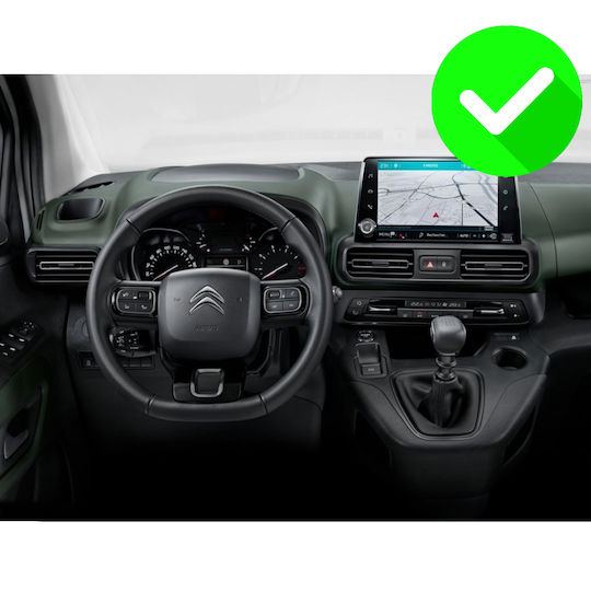 Carmedia Car Audio System for Peugeot Partner Opel Combo Toyota Proace Citroen Berlingo 2018 (Bluetooth/USB/WiFi/GPS/Apple-Carplay/Android-Auto) with Touch Screen 10"