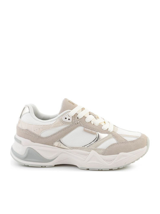 Flatforms Sneakers Bej Pentru Femei