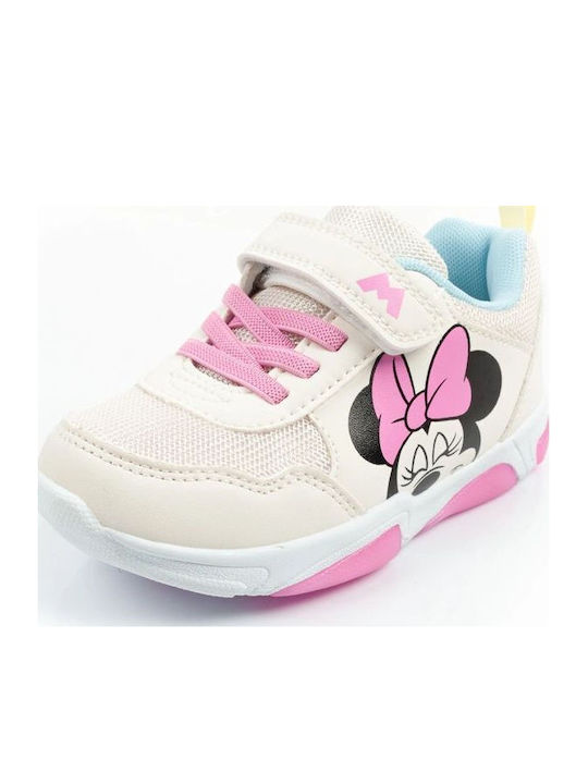 Детски Маратонки с Велкро и Светещи Бели