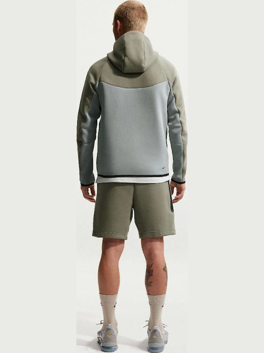 Tech Fleece Спортна Мъжка Бермуда Silver Sage