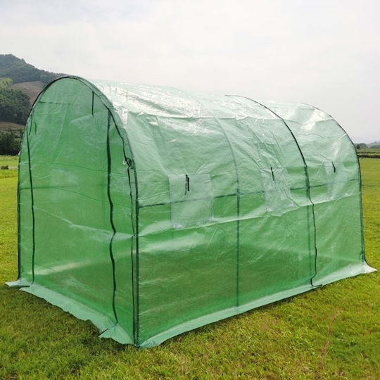 Seră De Grădină Tip Solar Pentru Răsaduri Legume Țevi Verde