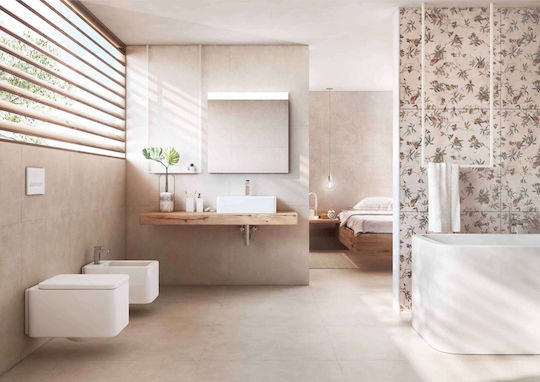 Roca Placă De Podea Interioră Mată 61.5x61.5cm Taupe