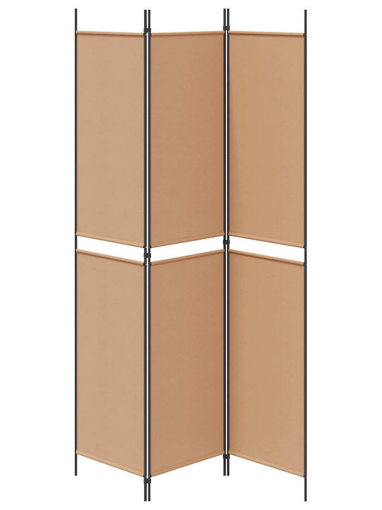 vidaXL Декоративен Параван Текстилен 150x220см