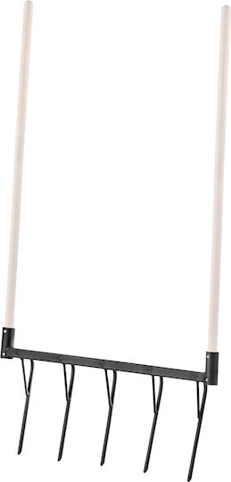 Hand Soil Loosening Cultivator Strong Metal Garden Tool Without Handle