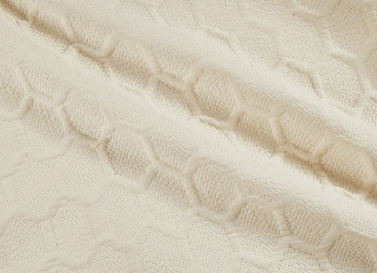 Liolios Home Glenda Σετ Κουβερλί Μονό Μπεζ 170x240cm 2τμχ