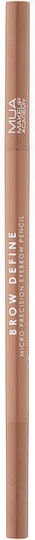 MUA Brow Define Micro Μολύβι για Φρύδια Light Brown