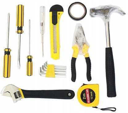 Verk Group Tool Case with 16 Tools