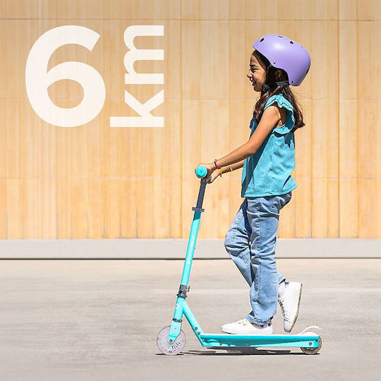 Rebel Kinderroller Rebel Elektrisch Kinder 2-Rad für 6+ Jahre Hellblau