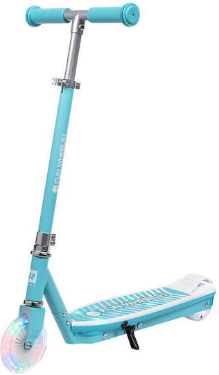 Rebel Kinderroller Rebel Elektrisch Kinder 2-Rad für 6+ Jahre Hellblau