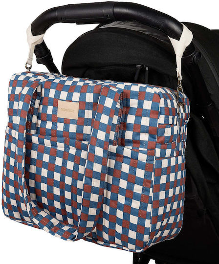 Nobodinoz Nobodinoz Stroller Accessories Bag Hyde Park Blue