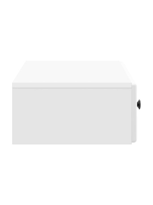 White Wall Shelf 87.5x34.5x17 cm