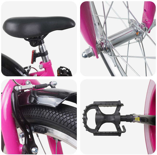 vidaXL 20" Παιδικό Mountain Bike Ροζ