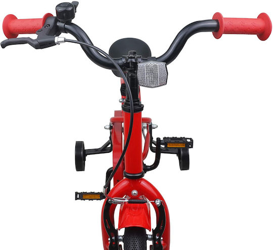 vidaXL Bicicletă Copii BMX 14" Roșie