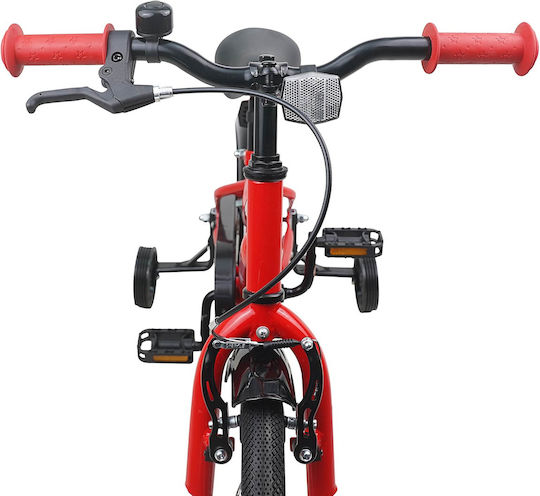 vidaXL 14" Παιδικό Ποδήλατo BMX Κόκκινο