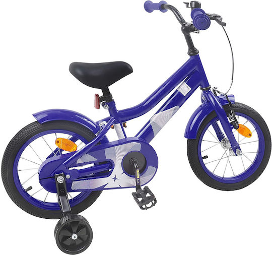 vidaXL 16 Inch Kids' Mountain Bicycle Blue