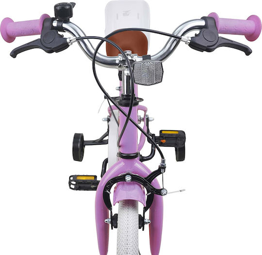 vidaXL 16" Παιδικό Ποδήλατo BMX Μωβ