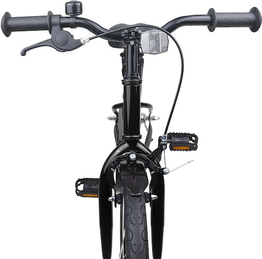 vidaXL 18" Παιδικό Ποδήλατo BMX Μαύρο