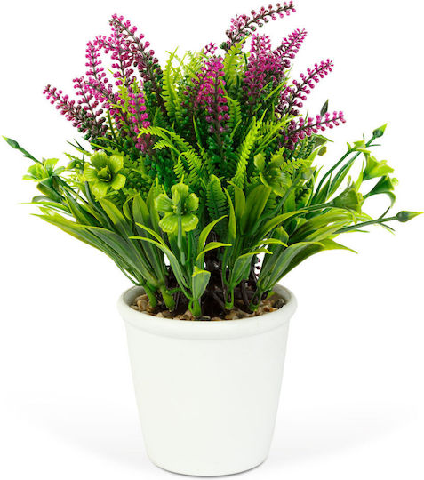 Plantă Decorativă Artificială Lavandă 20 Cm În Ghiveci Design Realist Decor Acasă Birou Plantă Decorativă Artificială Lavandă 20 Cm În Ghiveci Design Realist Decor Acasă Birou