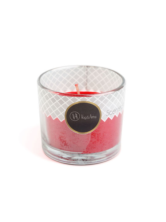 Aromatische Kerze in Gefäß Lila 70g