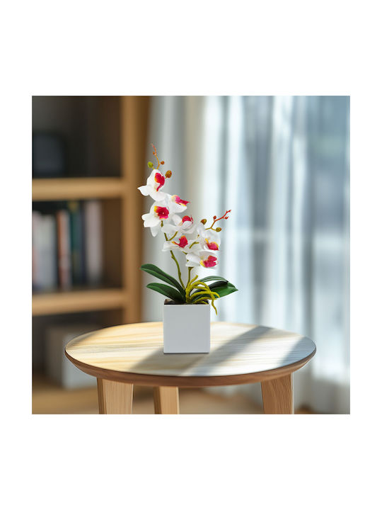 Artificial Orchid Plant 37 Cm 3 Colors Elegant Realistic Decor Home Office Events