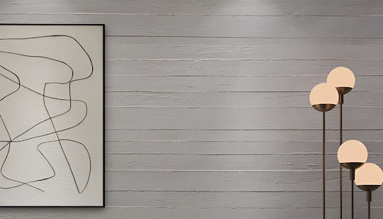 Panouri Decorative 3D De Perete Cu Adeziv Gri 60x120cm