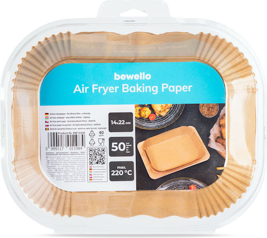 Hârtii Antiaderente pentru Air Fryer 14x22cm 50buc